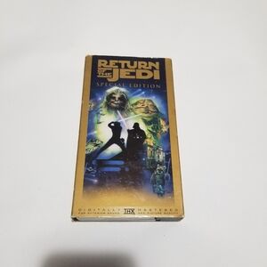 Star Wars Return Of The Jedi VHS Movie Tape